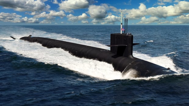 Columbia Class ballistic Missile Submarine