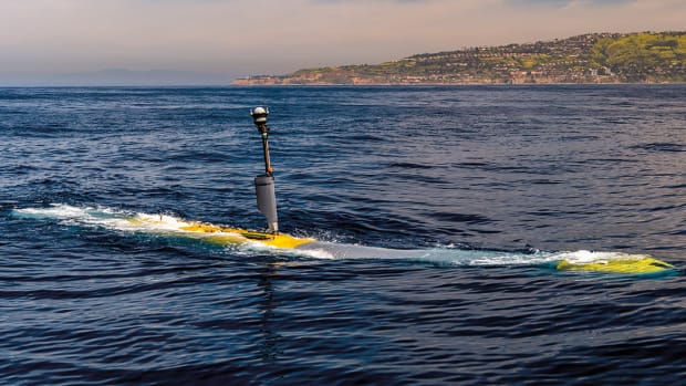 XLUUV Echo Voyager Unmanned Undersea Vehicle Drone