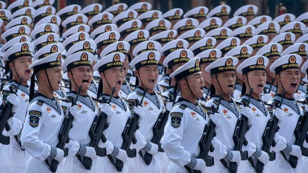 Chinese Navy Sailors