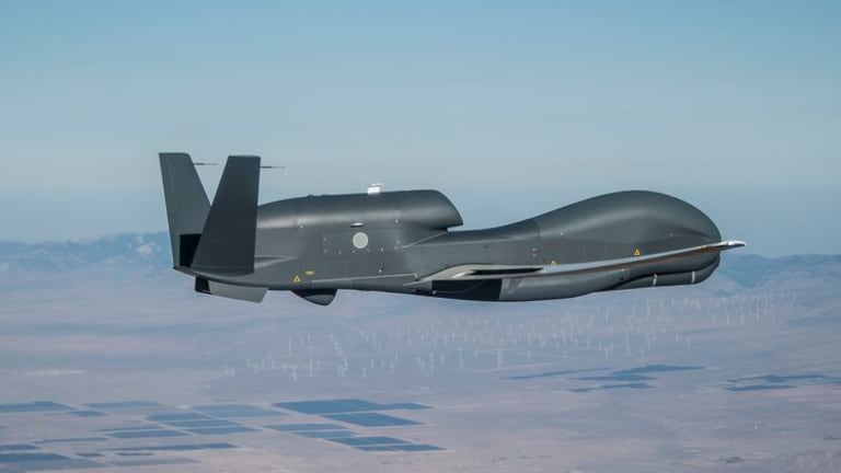 Global Hawk Drones Patrol Afghanistan; Put China on Edge