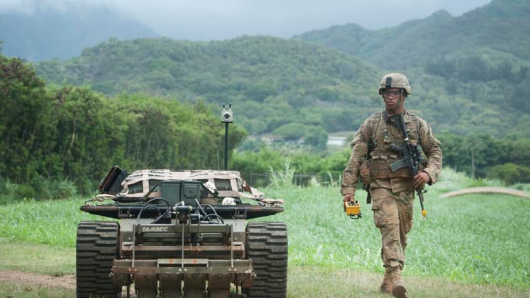 Army Rapidly Accelerates Development of Armed, AI-Enabled Robots to Fight with Soldiers