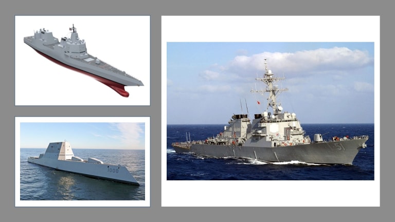 The Navy's New DDG(X): A Stealthy Zumwalt & DDG 51 Class, Combination Ship