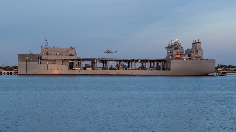 Navy's Distributed Maritime Operations Strategy Fortified with New, Next-Gen "Sea Base" Ship