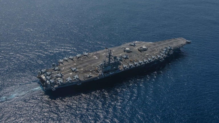 Dangerous Words: Would China Attack Two U.S. Navy Aircraft Carriers?