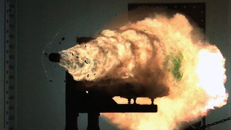 How the Navy Could Fire 5,600 MPH 'Hyper Velocity Projectiles