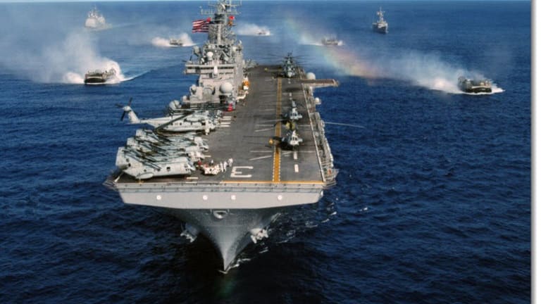 Step aboard the USS Kearsarge, the US Navy workhorse that takes Marines to war