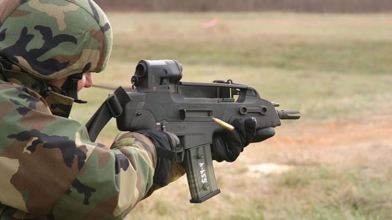 What happened to the Army's M-16 replacement rifle? 