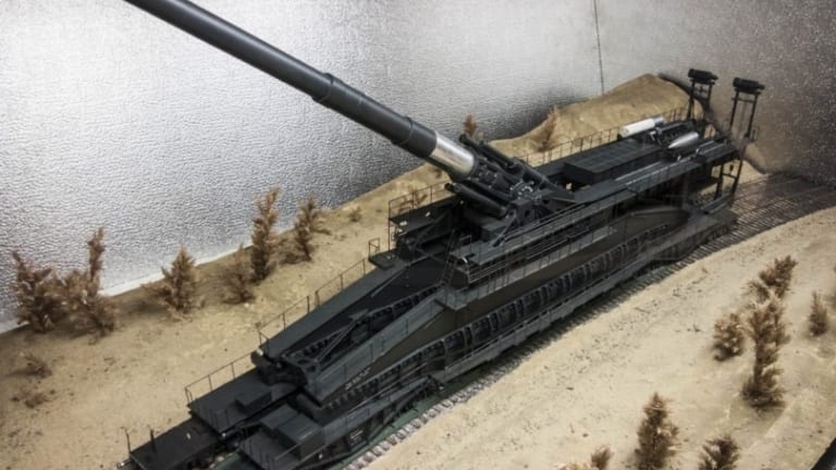 A Nazi War Train Hauled the Biggest Gun Ever Made