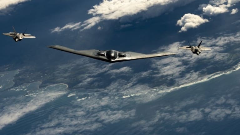 F-22s and B-2 bombers are Prowling the Pacific to Send a Message 