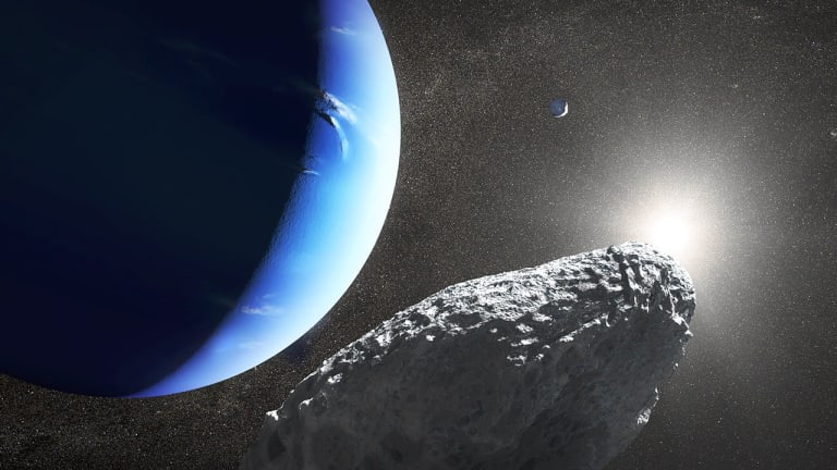 Breakthrough Telescope Enables New View of Neptune's Moon 