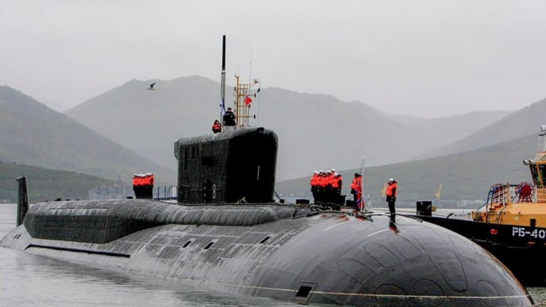 Russia Has a New Stealth Submarine That Carries 72 Lethal Nuclear Missiles