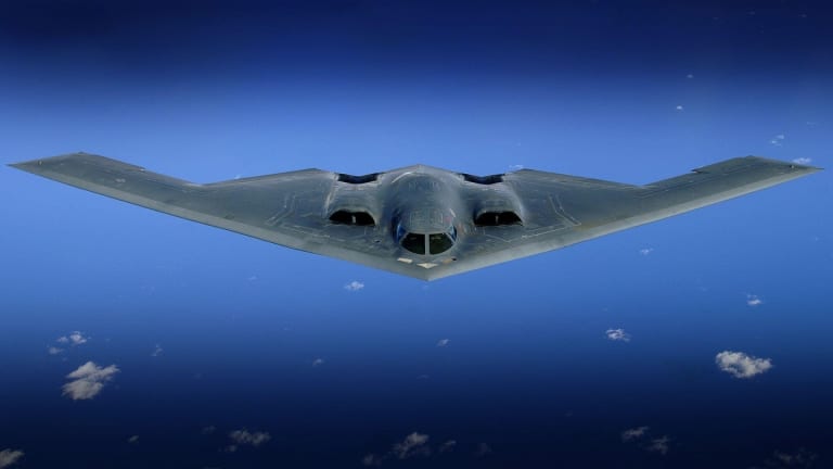 Air Force B-2s "Attack Targets" to Train for War in Pacific