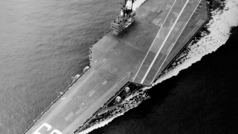 This Was America's First 'Super' Aircraft Carrier