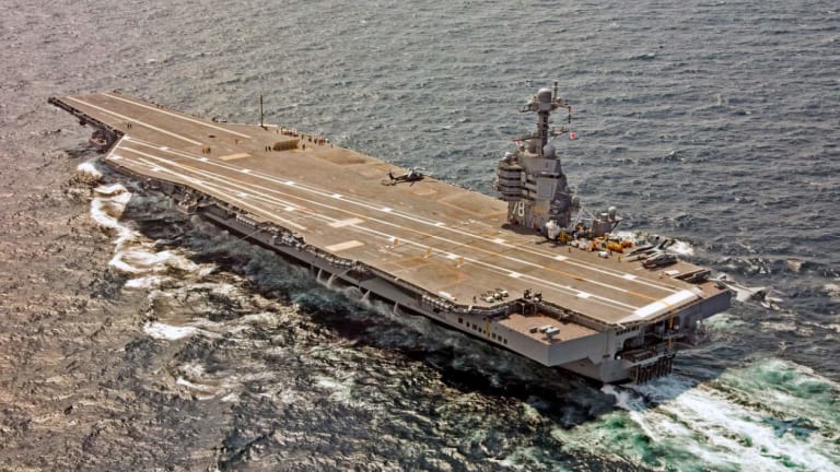 The U.S. Navy's Ford Class Supercarrier May Be Delayed Until 2024