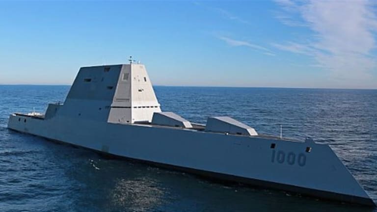 Navy's Stealthy High-Tech Destroyer Sets Sail