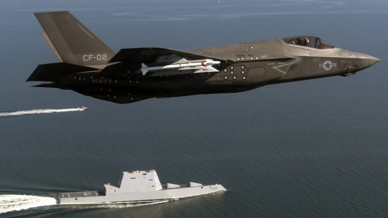 The Navy's F-35C Has a New Weapon - For Deep Strike