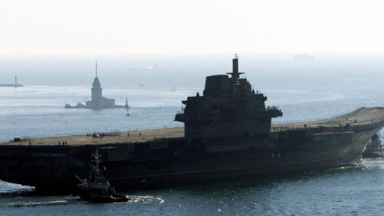 This Old Soviet Wreck Is China's First Aircraft Carrier