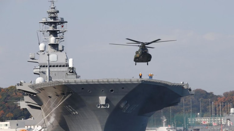 Japan's Two Helicopter Carriers Will Soon Carry the F-35B