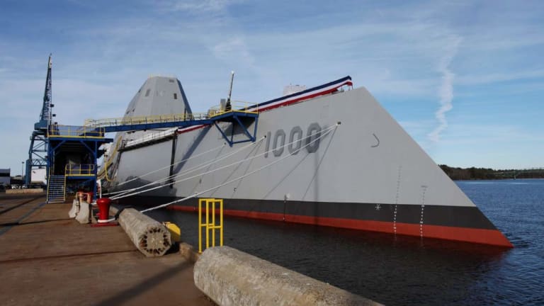 Experimental Drone Squadron to Include U.S. Navy's 3 Stealth Destroyers