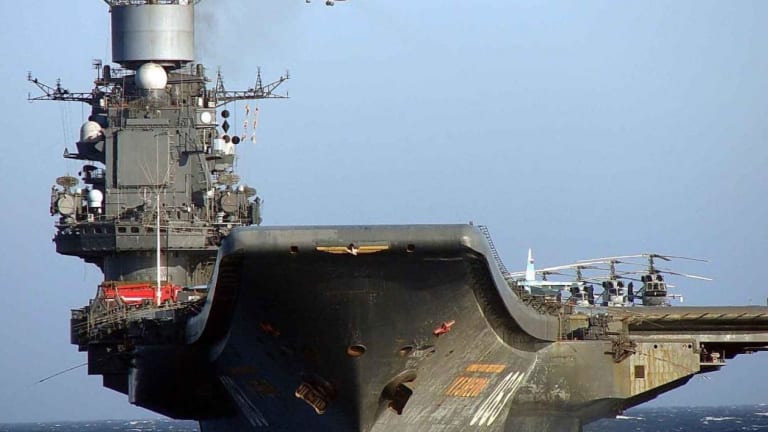 Russia's Only Aircraft Carrier Is in Serious Trouble