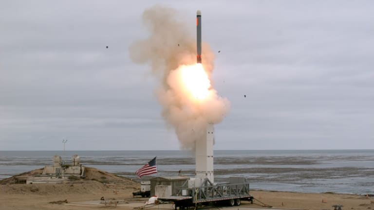 Pentagon Shoots-Off Land-Fired Tomahawk Missile Variant