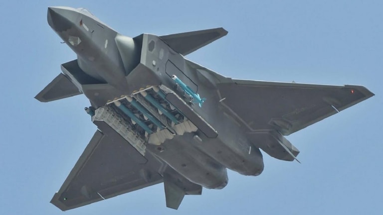 Could China's J-20 Stealth Fighter Shoot Down an F-22 or F-35?