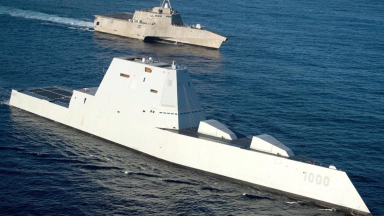 The Navy's Lethal New Stealth Destroyer Is No 'Battleship'
