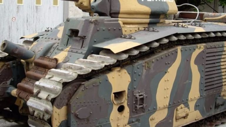 France’s Monstrous Char B1 Tank Ate German Panzers for Breakfast