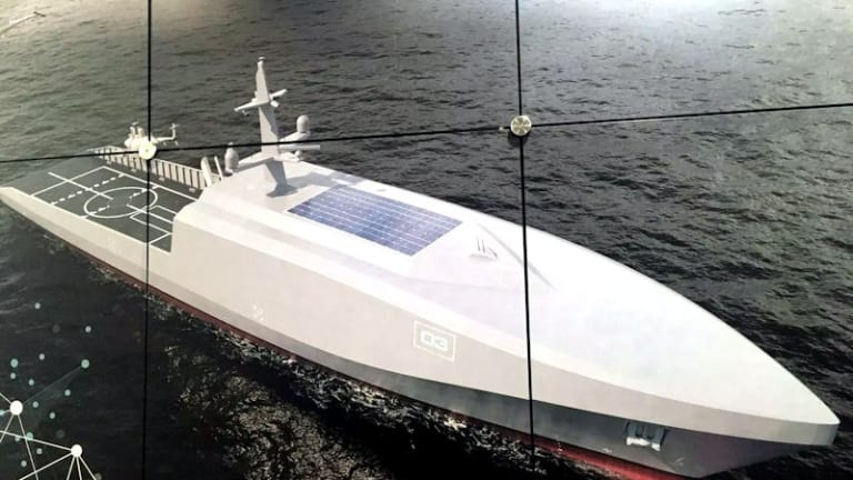 Navy Builds Massive New Unmanned Drone Attack Ship