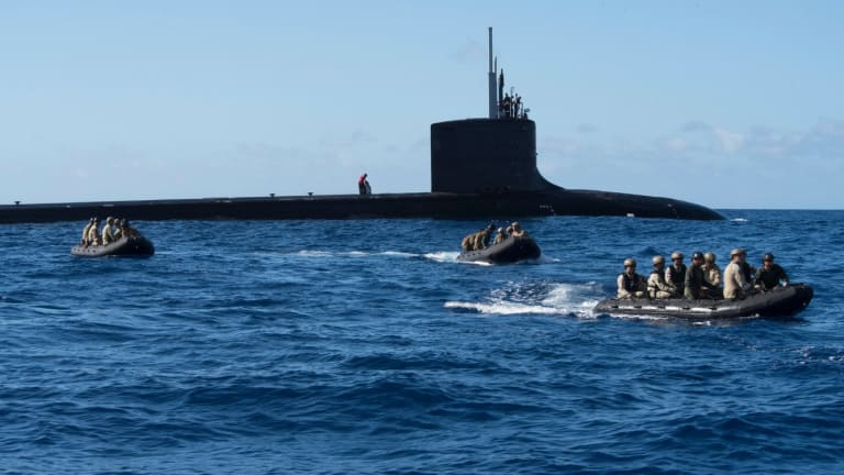 Here's what it looks like when special operations forces launch raids from a sub