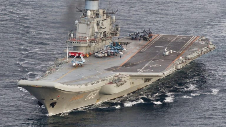 Russia Has Only One Aircraft Carrier, and It's In Serious Trouble