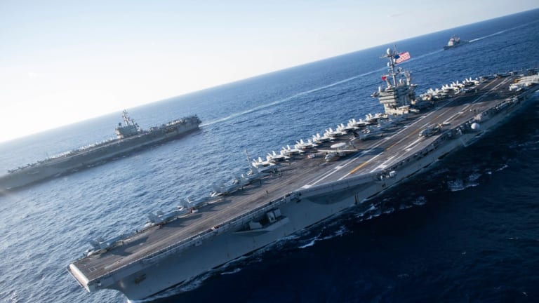 US Navy flexes with 2 carriers near China as report warns that Beijing's missile