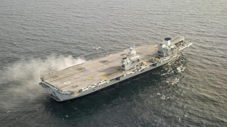 Why Is the Royal Navy's New Aircraft Carrier Headed for America?