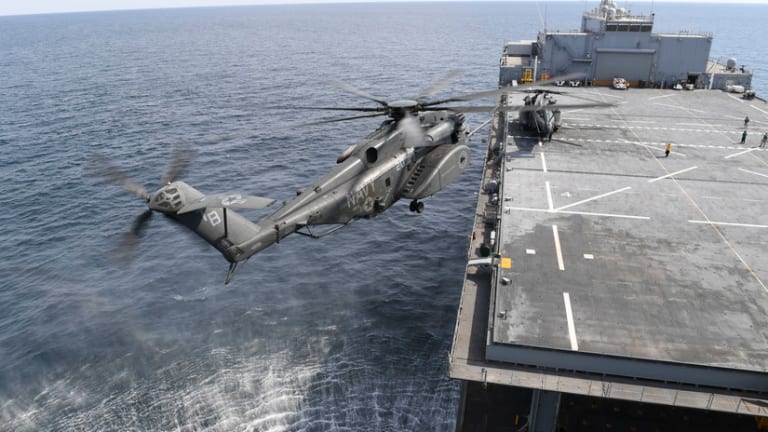 Navy Increases Usage of Expeditionary Sea Base Ships for Drone, Helicopter and Staging Activity