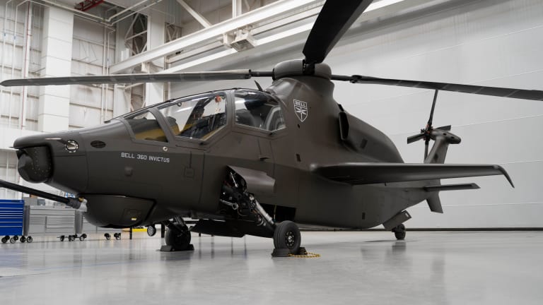 Bell Unveils Sleek, Stealthy New Attack-Recon Helicopter