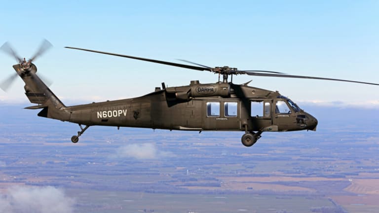 UH-60 Black Hawk Helicopter Achieves Pilotless Flight