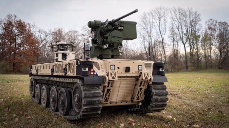 Army Tests 7-Ton Robots Armed With Javelin Anti-Tank Missiles