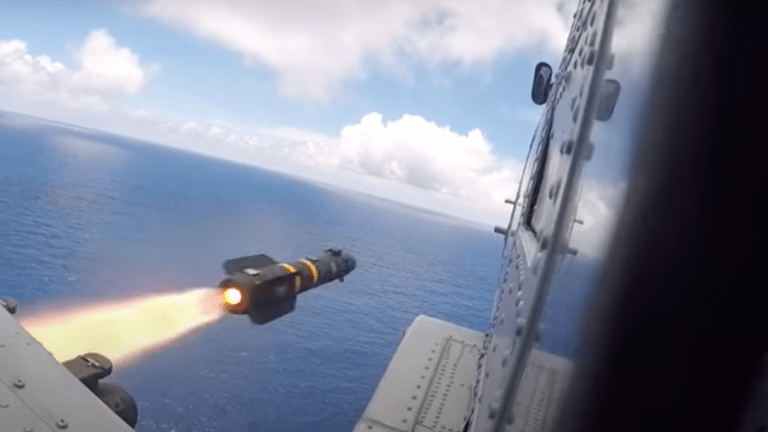 Navy Littoral Combat Ship to Fire HELLFIRE Missiles at Land Targets