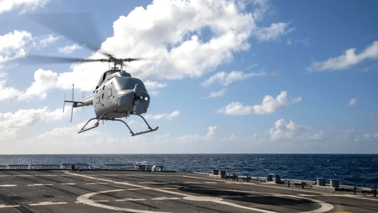 New Navy MQ-8C Fire Scout Drone Deployed & Ready For War - Will it Be Armed?