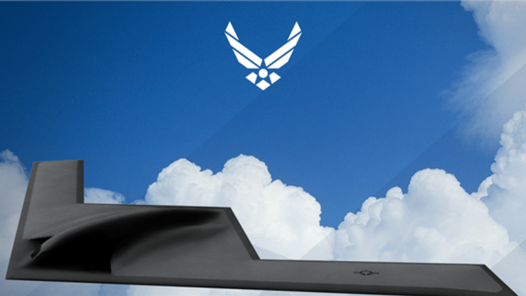 Air Force Shows New Futuristic Stealth Bomber