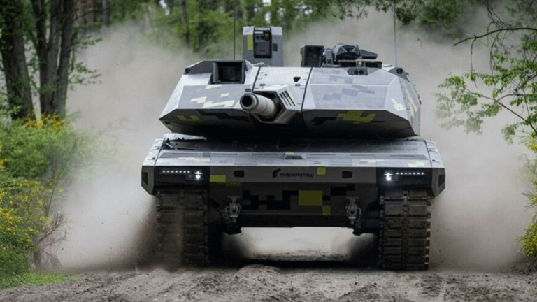 The Next-Generation Drone Launching, German KF51 “Panther” Tank