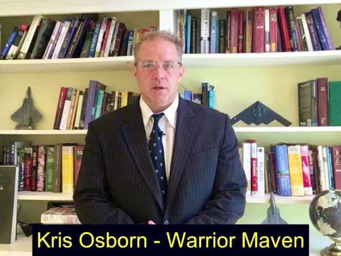 Kris Osborn, Warrior Maven President