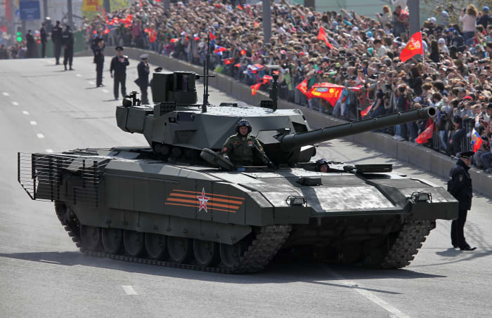 Russian main battle tank T-14 Armata
