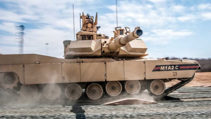 The Abrams Main Battle Tank closes with and destroys the enemy using mobility, firepower, and shock effect.