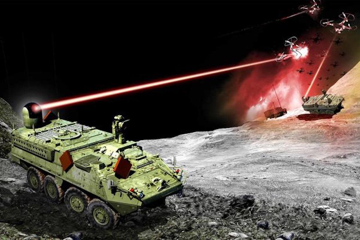 Stryker-Mounted Laser Weapon
