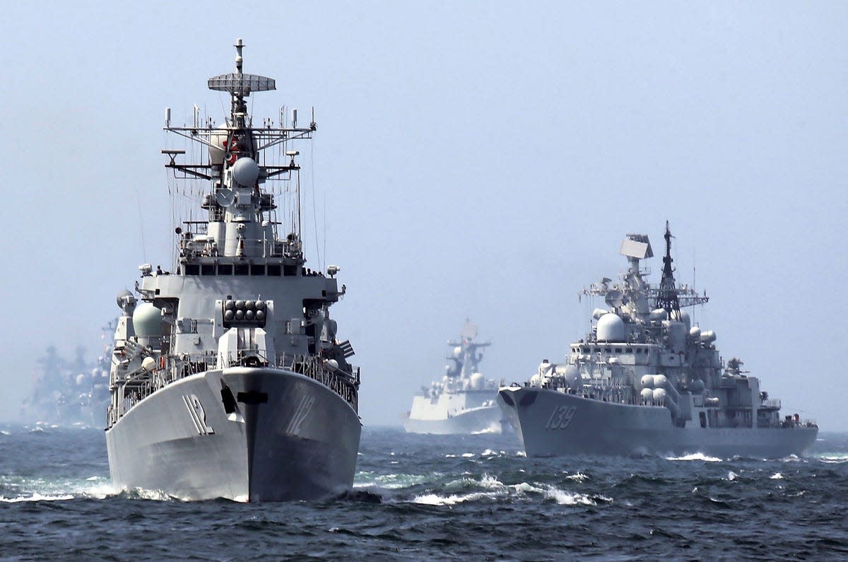 Chinese Navy Destroyers