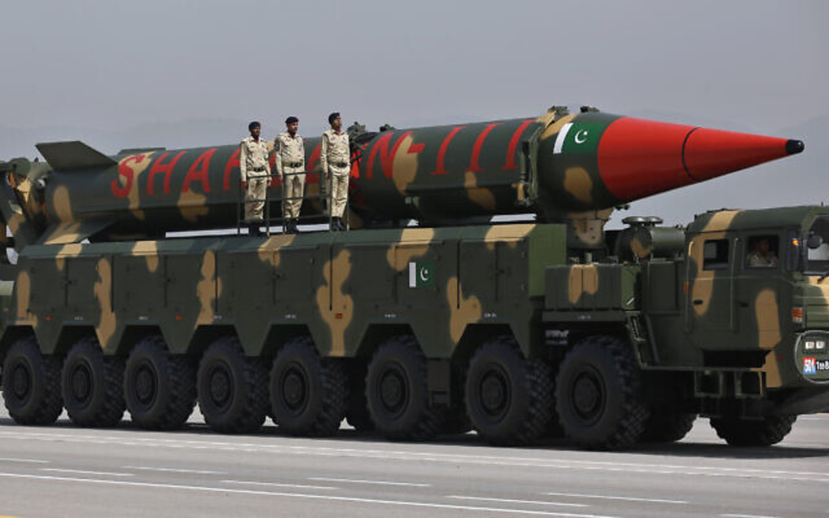 Pakistani-made Shaheen-III missile