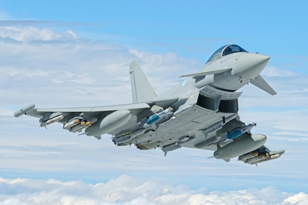 The Eurofighter. Credit: Royal Air Force. UK Crown Copyright.