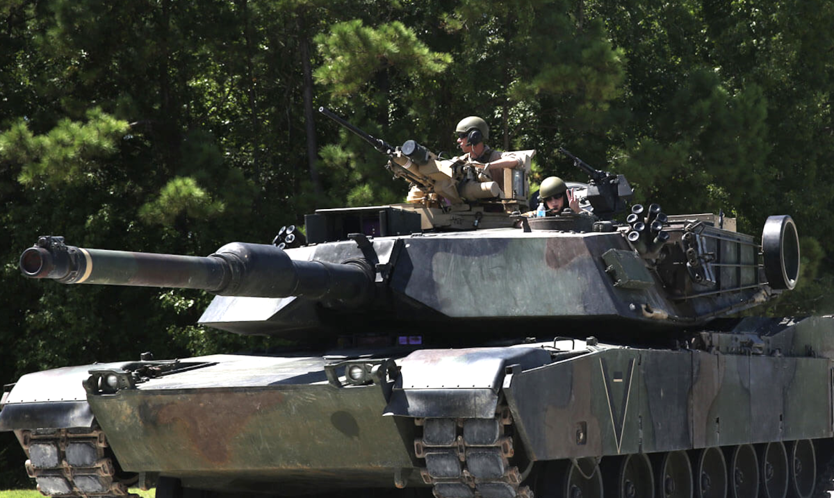 M1A2 Abrams – Main Battle Tank in NATO Camouflage