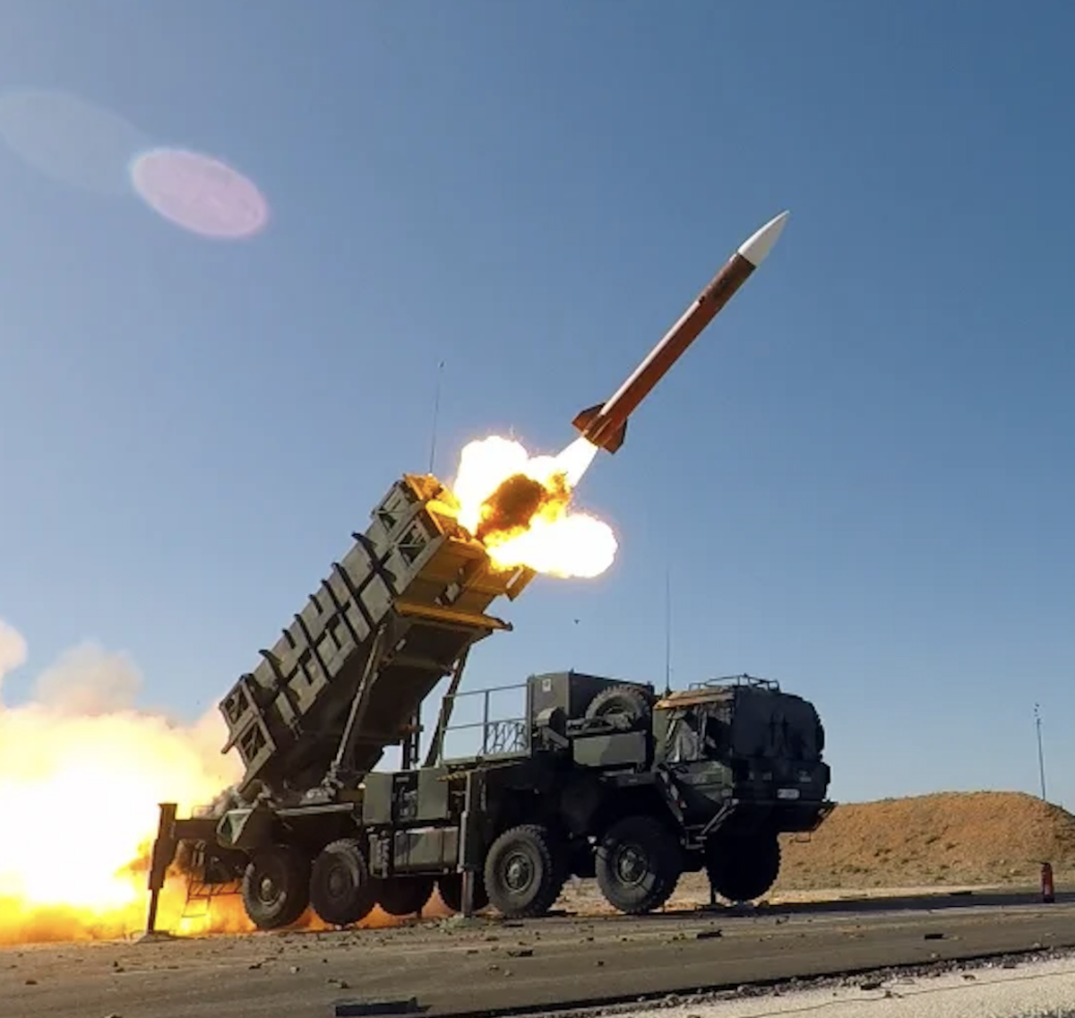 Patriot Missile Long-Range Air-Defence System